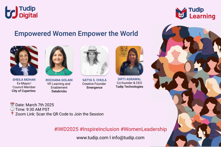 Empowering Leadership Through Learning | Tudip Learning Celebrates International Women’s Day